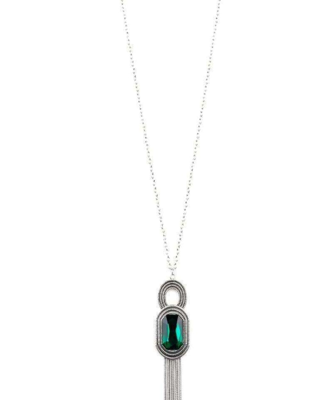Paparazzi A Good TALISMAN Is Hard To Find - Green Necklace.