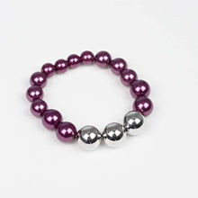 Load image into Gallery viewer, Paparazzi All Dressed UPTOWN - Purple Bracelet.
