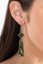 Load image into Gallery viewer, Paparazzi Hollywood Harmony - Green Earrings
