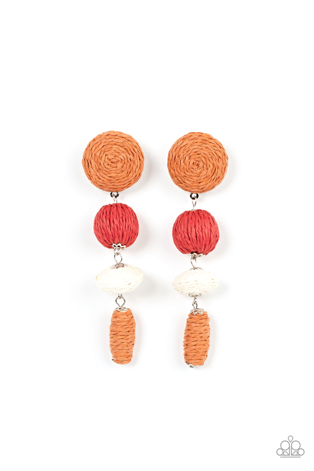 Paparazzi Twine Tango - Multi Earrings